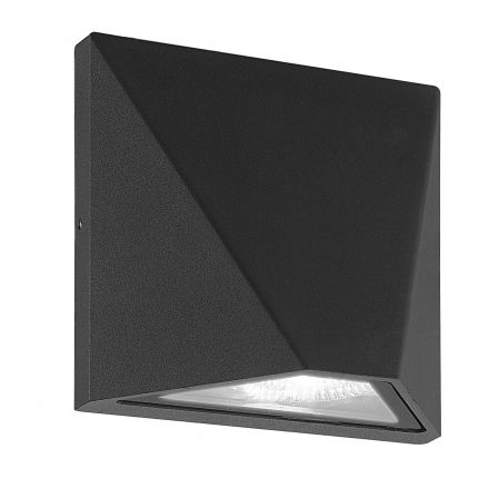 Светильник светодиодный уличный ULU-S50A-8W/4000K IP65 BLACK Архитектурный накладной Белый свет (4000K) Корпус черный TM