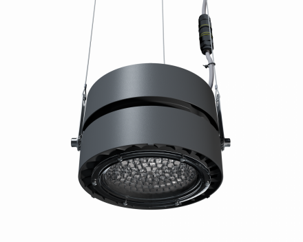 Светильник LED L-industry II 120 Вт 17400Лм диаграмма Г30 4,0K мультилинза металл подвесное крепление IP65