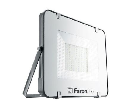 Прожектор светодиодный ДО-150w 6400К 15000Лм IP65 черный Feron.PRO