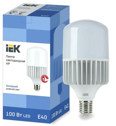 Лампа светодиодная LED 100вт E40 дневной