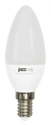 Лампа светодиодная LED 11Вт 230Вт E14 холодный матовый свеча Jazzway