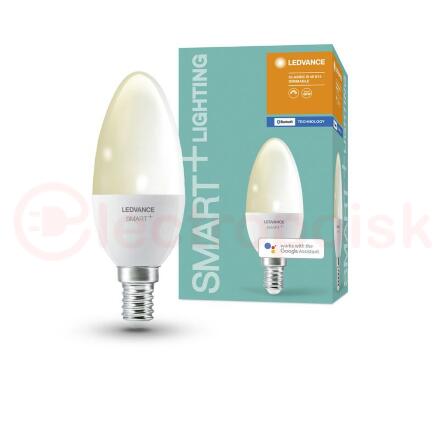 Лампа светодиодная диммируемая LEDVANCE SMART+ свеча, 5Вт (замена 40 Вт), 2700К