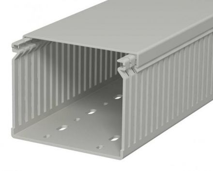 Распределительный кабельный канал LK4 80x100x2000 мм (ПВХ,серый)
