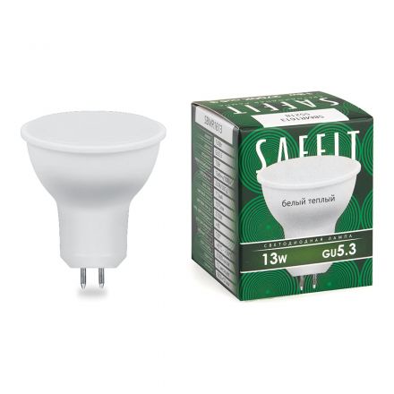 Лампа светодиодная LED 13вт 230в GU5.3 дневной