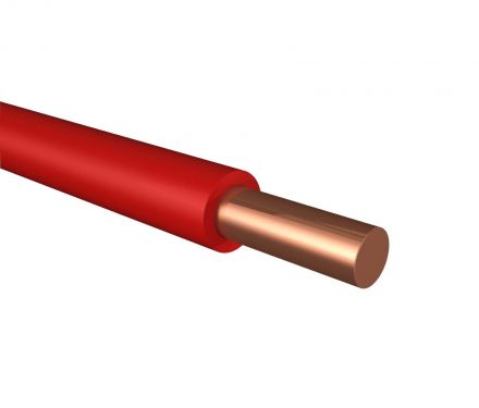 Провод ПуВ нг(А)LS 1х6.0 красный (бухта)