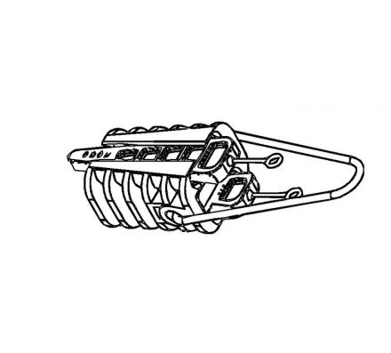 Зажим анкерный DN 123