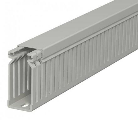 Распределительный кабельный канал LK4 60x25x2000 мм (ПВХ, серый)