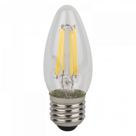 Лампа светодиодная филаментная LED Star Свеча 6Вт (замена 75Вт), 806Лм, 6500К, цоколь E27 OSRAM