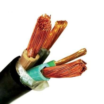 Кабель силовой КГ-ХЛ 3х6+1х4(N) 220/380-3