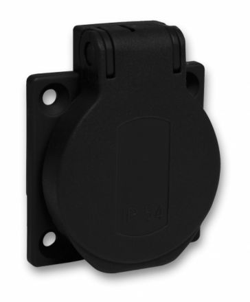 Розетка 10/16A 50Х50мм IP54 винты сзади