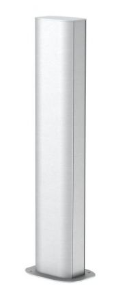 Электромонтажная миниколонна 0,68 м 2-х сторонняя Modul45 130x80x676 мм (алюминий,белый)