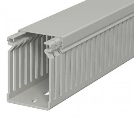 Распределительный кабельный канал LK4 60x40x2000 мм (ПВХ, серый)