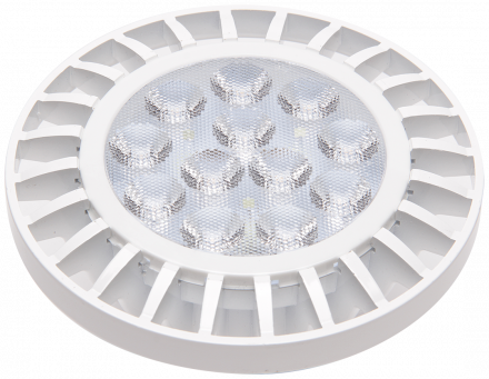Лампа светодиодная LED 12Вт G53 800Лм 230V/50Hz теплый прозрачная