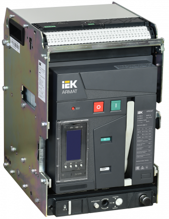 ARMAT Возд. авт. выкл. выдв. 3P A 66кА 1250А TT с акс. IEK