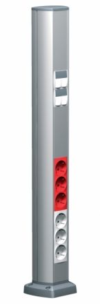 OptiLine45 Мини-колонна односторонняя 700мм алюминий