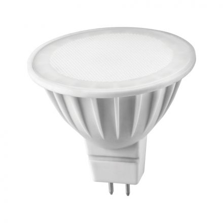 Лампа светодиодная LED 7вт 230в GU5.3 тепло-белый ОНЛАЙТ