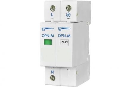 Ограничитель перенапряжения 2 модуль 220В In5kA OPN-M (2S)5kA