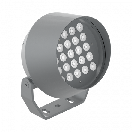 Светильник светодиодный ДПУ-150Вт RGBW IP66 15x60 гр. Frieze XL DMX Серый