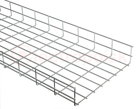 Лоток проволочный усиленный 85x400 горячеоцинкованный