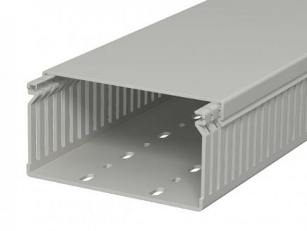Распределительный кабельный канал LK4 60x120x2000 мм (ПВХ, серый)