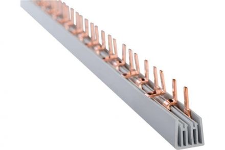 Шина соединительная типа PIN (штырь) 3-фазная 63А (1м) NBB-L-PIN-63-3