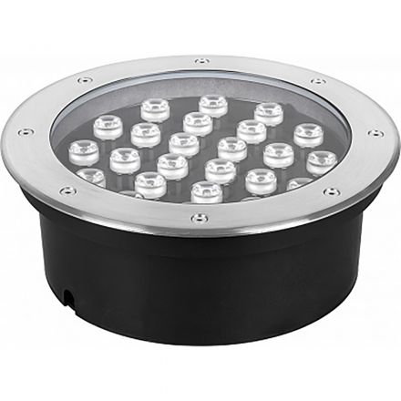 Светильник светодиодный тротуарный ДВУ-24w 6400К IP67 круг