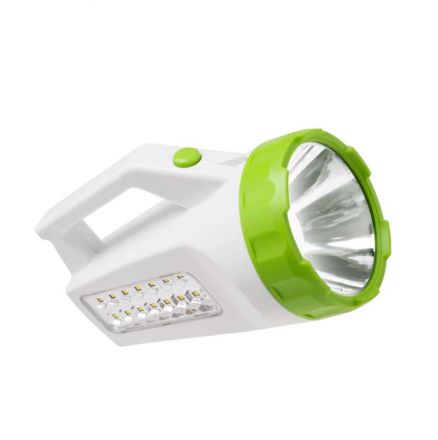 Фонарь-прожектор аккумуляторный KOCAccu678Ex, 3W LED + 16 SMD LED, аккум. 4V 1,2Ah, 240Lm - 6 часов, 200 Lm - 8 часов, Космос