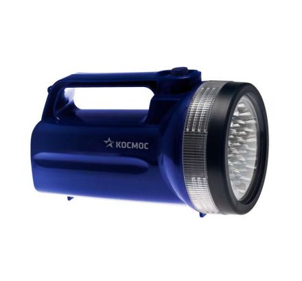 Фонарь-прожектор KOC860LED, 19 LED, 4 батарейки D, 190 lm, Космос