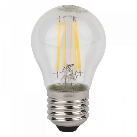 Лампа светодиодная филаментная LED Star Шарообразная 5Вт (замена 60Вт), 600Лм, 4000К, цоколь E27 OSRAM
