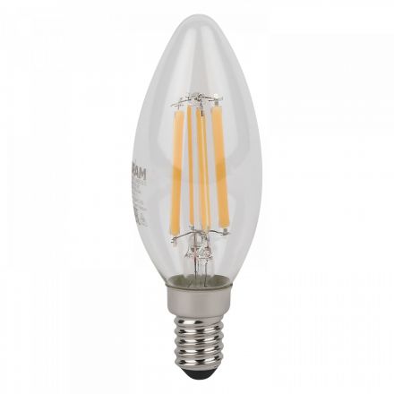 Лампа светодиодная филаментная LED Star Свеча 6Вт (замена 75Вт), 806Лм, 6500К, цоколь E14 OSRAM