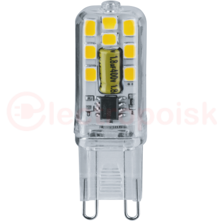 Лампа светодиодная LED 3вт 230в G9 дневной капсульная