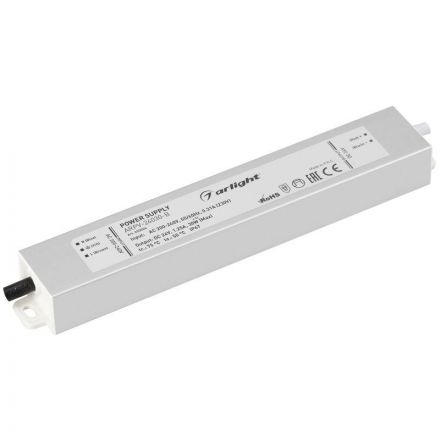 Блок питания ARPV-24030-B (24V, 1.3A, 30W) (ARL, IP67 Металл, 3 года)