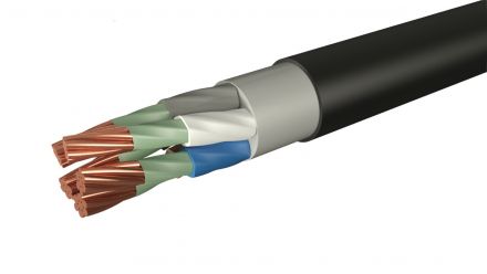 Кабель силовой ППГнг(А)-HF 5х25-1