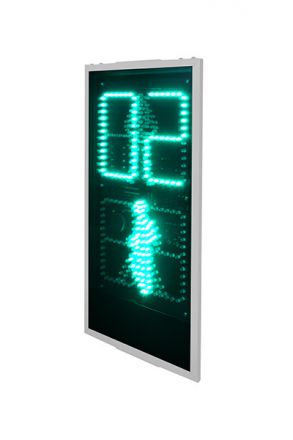 Светофор дорожный светодиодный пешеходный с ТООВ (П.1.1 с ТВАЗ)