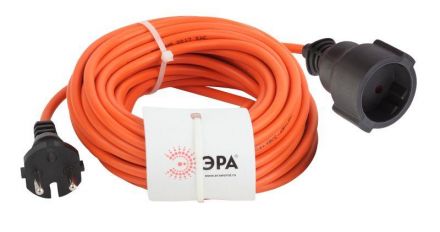 Удлинитель силовой UPx-1-2x0.75-10m-IP44 в бухте б/з 1 гн 10м ПВС 2х0.75 UPx-1-2x0.75-10m-IP44 ЭРА