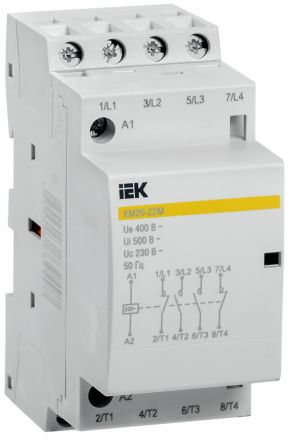 Контактор модульный КМ20-22M AC