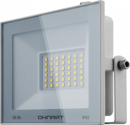 Прожектор светодиодный ДО-50w OFL-50-6K-WH-IP65-LED