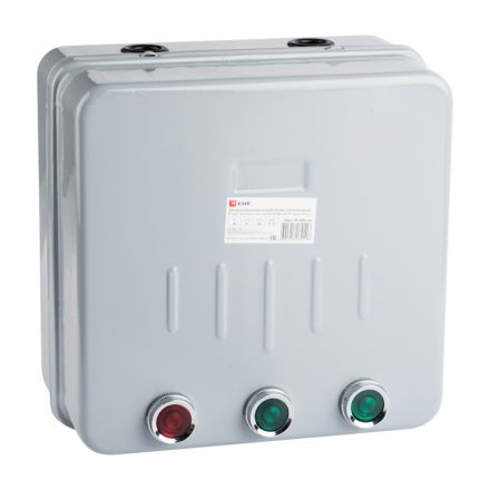 Пускатель в корпусе реверсивный КМЭ 32А 230В с РТЭ IP44 PROxima
