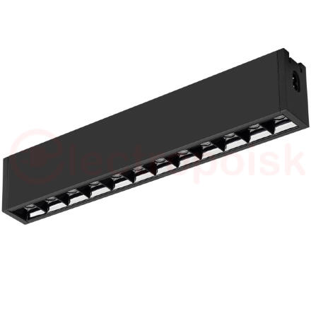 Светильник CLIP-38-LASER-S330-12W Day4000 (BK, 36 deg, 24V) (, IP40 Металл, 3 года)
