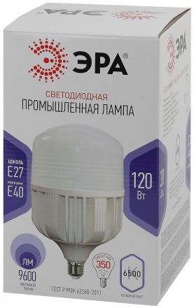 Лампа светодиодная LED POWER T160-120W-6500-E27/E40 (диод  колокол  120Вт  холодн  E27/E40) (6/144) ЭРА