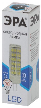 Лампа светодиодная LED 7Вт JC 4000К G4 нейтральный капсула