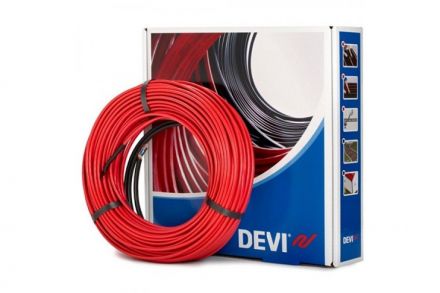 Кабель нагревательный DEVIflex 18T  34м  615Вт (площадь обогрева 3.5-4.8 м2)