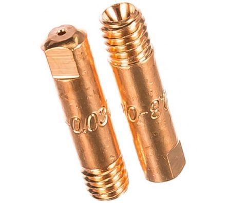 Наконечник контактный M6х25 мм ECU D 0.8 мм (10 шт.)