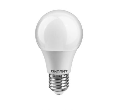 Лампа светодиодная LED 10вт E27 теплый PROMO ОНЛАЙТ