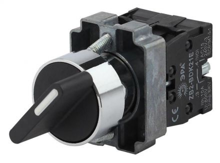 Переключатель LAY5-BD25 2 положения ''I-0'' стандарт ручка