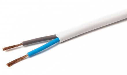Провод ПВС нг(А)LS 2х2.5 белый(100м) ТРТС