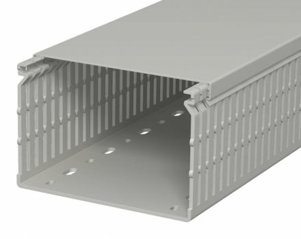 Распределительный кабельный канал LK4 N 80x120x2000 мм (ПВХ,серый)