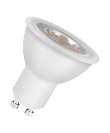 Лампа светодиодная LED 5Вт GU10 3000К 370лм спот 230V CL (замена 50Вт) PAR16   OSRAM LS
