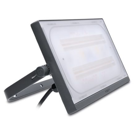Прожектор светодиодный LED ДО 100 Вт 9500 Лм 6500 К 220-240 В IP65 Серый Симметричный BVP174 PHILIPS