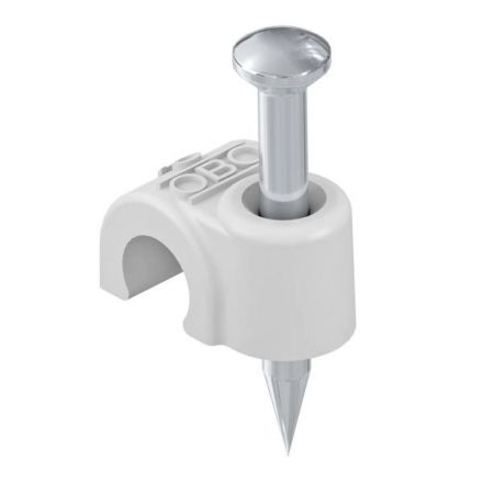 Крепежная скоба с гвоздем 4mm, L18